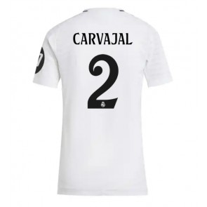 Billiga Real Madrid Daniel Carvajal #2 Hemmatröja Dam 2024-25 Kortärmad